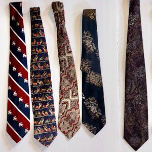 Five Assorted Neckties